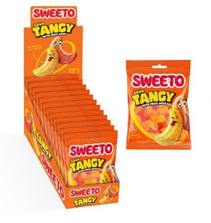 Конфеты желе Sweeto Tangy 80g 78952 фото