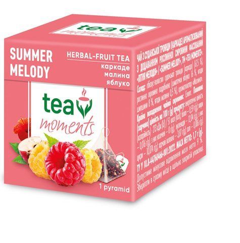 Ceai Tea Moments Summer Melody 1 piramidă x 1,7 g 11295 foto
