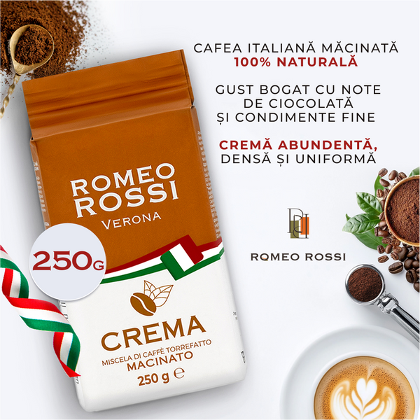 Кофе Romeo Rossi Crema 250 г молотый 21111 фото