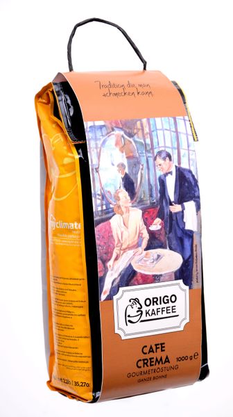 Origo Kaffee Crema 1kg (boabe) 20304 foto