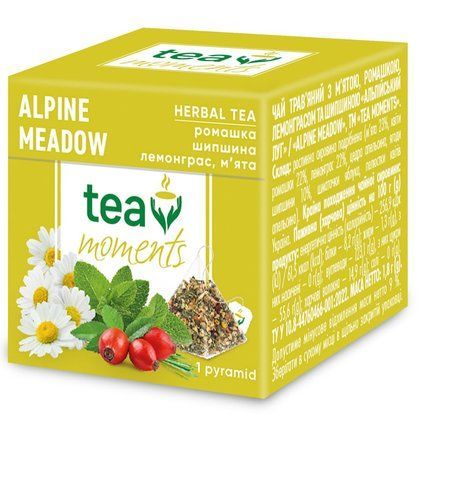 Ceai Tea Moments Alpine Meadow 1 piramidă x 1,8 g 11294 foto