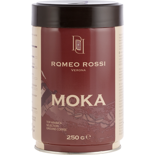 Кофе Romeo Rossi Mokka 250 г молотый ж/б 21112 фото