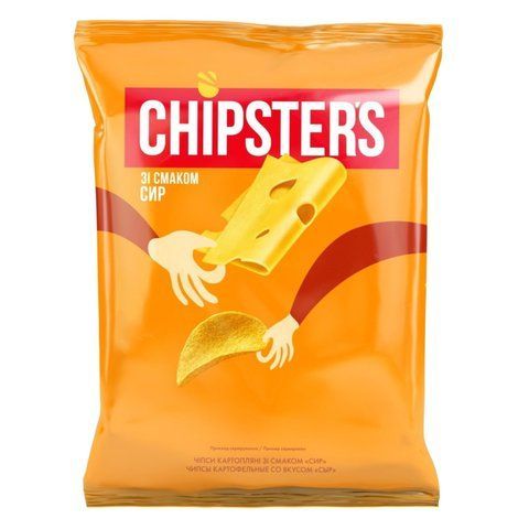Чипсы Chipster's со вкусом сыра 140 гр 36054 фото