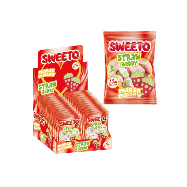 Маршмеллоу Sweeto Strawberry 30g 78913 фото